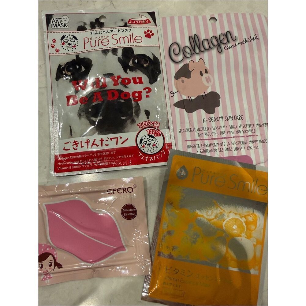 Bundle 3 Masks & 1 Lip Mask